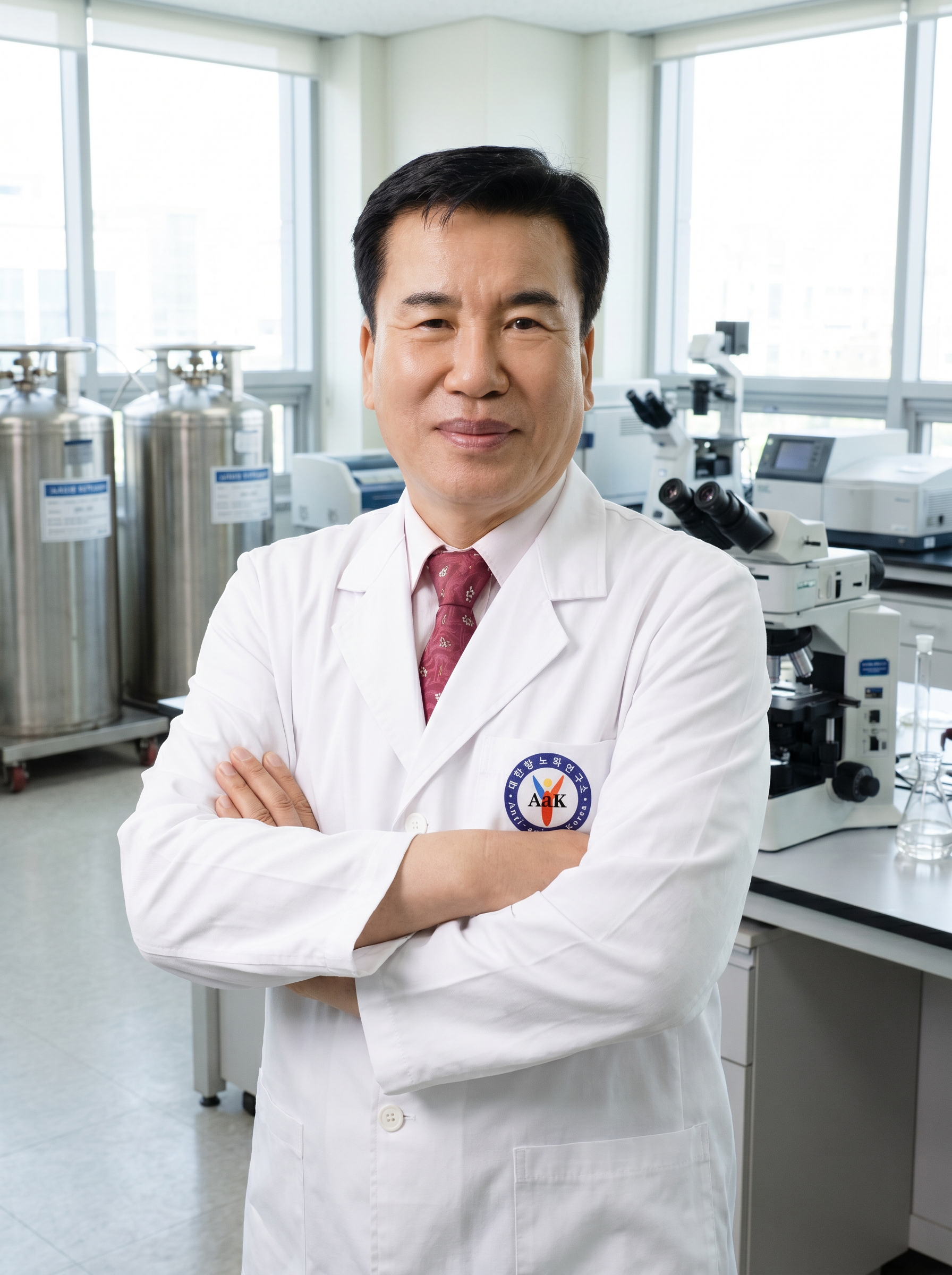 대한항노화연구소 김종진 교수와 연구 환경