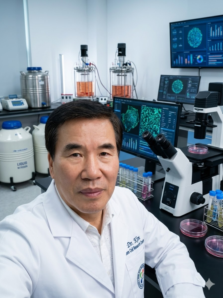 대한항노화연구소 김종진 교수와 연구 환경